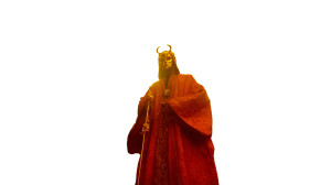 Ritual Cloak Figure Vinyl Car Decal Sticker – Waterproof & UV-Resistant 5.4
