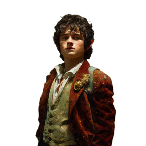 Wealthy Frodo Vinyl Car Decal Sticker – Waterproof & UV-Resistant 3.4133333333333336"