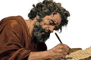 Thucydides Writing Vinyl Car Decal Sticker – Waterproof & UV-Resistant 2.986666666666667"