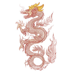 Dragon Tattoo Sketch V3 Vinyl Car Decal Sticker – Waterproof & UV-Resistant 3.4133333333333336" Dragon Tattoo Sketch V3 Vinyl Car Decal Sticker – Waterproof & UV-Resistant 3.4133333333333336"