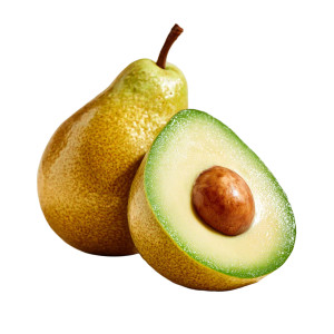 Avocado Pear Fusion Vinyl Car Decal Sticker – Waterproof & UV-Resistant 3.4133333333333336"