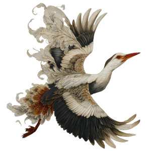 Bird V7 Vinyl Car Decal Sticker – Waterproof & UV-Resistant 6.826666666666667"