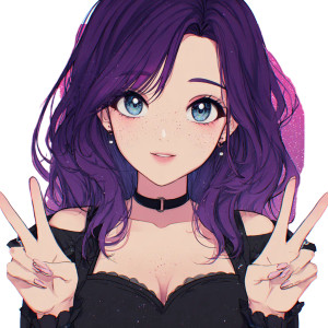 Pastel Goth Anime Girl V2 Vinyl Car Decal Sticker – Waterproof & UV-Resistant 3.4133333333333336" Pastel Goth Anime Girl V2 Vinyl Car Decal Sticker – Waterproof & UV-Resistant 3.4133333333333336"