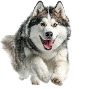 Happy Jumping Husky Vinyl Car Decal Sticker – Waterproof & UV-Resistant 3.4133333333333336" Happy Jumping Husky Vinyl Car Decal Sticker – Waterproof & UV-Resistant 3.4133333333333336"