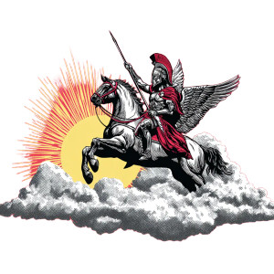 Spartan On Pegasus V3 Vinyl Car Decal Sticker – Waterproof & UV-Resistant 3.4133333333333336" Spartan On Pegasus V3 Vinyl Car Decal Sticker – Waterproof & UV-Resistant 3.4133333333333336"