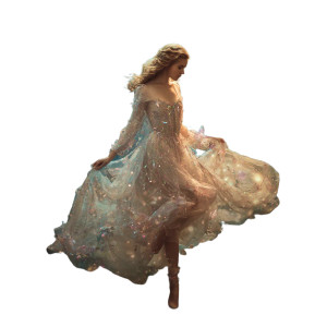 Glowing Fairy Vinyl Car Decal Sticker – Waterproof & UV-Resistant 3.4133333333333336"