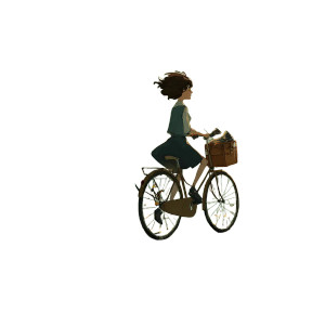 Dreamy Bicycle Ride V2 Vinyl Car Decal Sticker – Waterproof & UV-Resistant 3.4133333333333336" Dreamy Bicycle Ride V2 Vinyl Car Decal Sticker – Waterproof & UV-Resistant 3.4133333333333336"