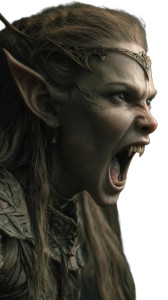 Feral Wood Elf V2 Vinyl Car Decal Sticker – Waterproof & UV-Resistant 4.8533333333333335"