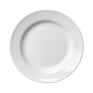 White Ceramic Plate Vinyl Car Decal Sticker – Waterproof & UV-Resistant 3.4133333333333336"