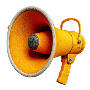 Yellow Megaphone Vinyl Car Decal Sticker – Waterproof & UV-Resistant 3.4133333333333336" Yellow Megaphone Vinyl Car Decal Sticker – Waterproof & UV-Resistant 3.4133333333333336"