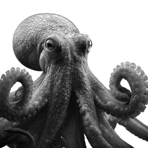 Hyper Realistic Octopus V2 Vinyl Car Decal Sticker – Waterproof & UV-Resistant 3.4133333333333336"