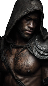 Black Medieval Warrior Vinyl Car Decal Sticker – Waterproof & UV-Resistant 4.8533333333333335"