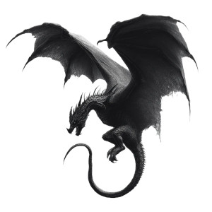 Evil Black Dragon V4 Vinyl Car Decal Sticker – Waterproof & UV-Resistant 3.4133333333333336"