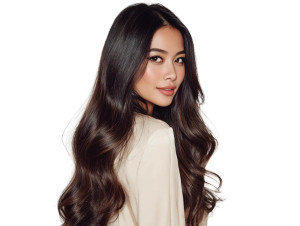 Trendy Asian Woman V3 Vinyl Car Decal Sticker – Waterproof & UV-Resistant 6.1866666666666665"