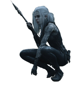 Runic Huntress Vinyl Car Decal Sticker – Waterproof & UV-Resistant 7.1466666666666665"