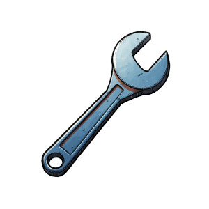 Blueprint Wrench Vinyl Car Decal Sticker – Waterproof & UV-Resistant 3.4133333333333336" Blueprint Wrench Vinyl Car Decal Sticker – Waterproof & UV-Resistant 3.4133333333333336"