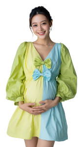 Fashionable Pregnant Woman Vinyl Car Decal Sticker – Waterproof & UV-Resistant 9.706666666666667"