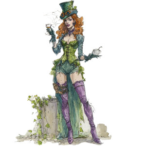 Steampunk Poison Ivy Vinyl Car Decal Sticker – Waterproof & UV-Resistant 3.4133333333333336" Steampunk Poison Ivy Vinyl Car Decal Sticker – Waterproof & UV-Resistant 3.4133333333333336"