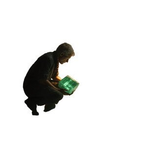 Emerald Miner Vinyl Car Decal Sticker – Waterproof & UV-Resistant 3.4133333333333336"