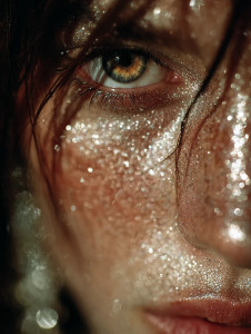 Futuristic Glitter Portrait Vinyl Car Decal Sticker – Waterproof & UV-Resistant 8.213333333333333" Futuristic Glitter Portrait Vinyl Car Decal Sticker – Waterproof & UV-Resistant 8.213333333333333"