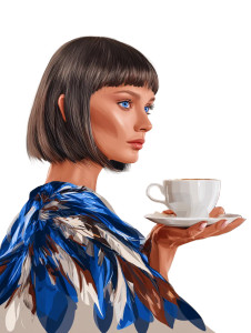 Coffee Beauty Vinyl Car Decal Sticker – Waterproof & UV-Resistant 8.213333333333333" Coffee Beauty Vinyl Car Decal Sticker – Waterproof & UV-Resistant 8.213333333333333"