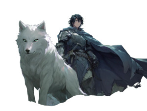 Knight And Wolf V3 Vinyl Car Decal Sticker – Waterproof & UV-Resistant 3.0933333333333333"