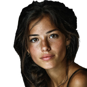 Beautiful Woman V77 Vinyl Car Decal Sticker – Waterproof & UV-Resistant 6.826666666666667"