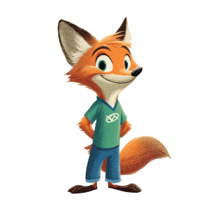 Cartoon Fox Mascot Vinyl Car Decal Sticker – Waterproof & UV-Resistant 6.826666666666667" Cartoon Fox Mascot Vinyl Car Decal Sticker – Waterproof & UV-Resistant 6.826666666666667"