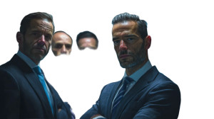 Corporate Executives Group Vinyl Car Decal Sticker – Waterproof & UV-Resistant 2.72"