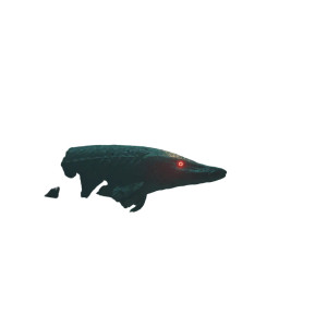Red Eyed Sturgeon Vinyl Car Decal Sticker – Waterproof & UV-Resistant 3.4133333333333336"