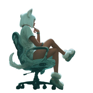 Fantasy Cat Girl V5 Vinyl Car Decal Sticker – Waterproof & UV-Resistant 3.4133333333333336" Fantasy Cat Girl V5 Vinyl Car Decal Sticker – Waterproof & UV-Resistant 3.4133333333333336"