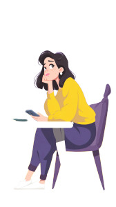 Confused Woman Sitting Vinyl Car Decal Sticker – Waterproof & UV-Resistant 4.8533333333333335" Confused Woman Sitting Vinyl Car Decal Sticker – Waterproof & UV-Resistant 4.8533333333333335"