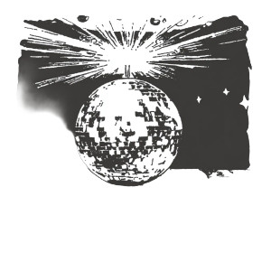 Funky Discoball Vinyl Car Decal Sticker – Waterproof & UV-Resistant 6.826666666666667"