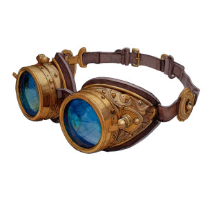 Artificer Goggles Vinyl Car Decal Sticker – Waterproof & UV-Resistant 3.4133333333333336" Artificer Goggles Vinyl Car Decal Sticker – Waterproof & UV-Resistant 3.4133333333333336"