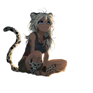 Snow Leopard Hybrid Vinyl Car Decal Sticker – Waterproof & UV-Resistant 3.4133333333333336"