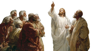 Jesus Teaches Prayer Vinyl Car Decal Sticker – Waterproof & UV-Resistant 2.72"