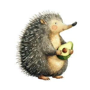 Kind Echidna Avocado Vinyl Car Decal Sticker – Waterproof & UV-Resistant 3.4133333333333336" Kind Echidna Avocado Vinyl Car Decal Sticker – Waterproof & UV-Resistant 3.4133333333333336"
