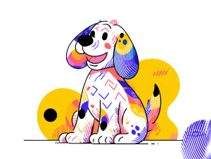 Happy Cartoon Puppy V2 Vinyl Car Decal Sticker – Waterproof & UV-Resistant 3.0933333333333333" Happy Cartoon Puppy V2 Vinyl Car Decal Sticker – Waterproof & UV-Resistant 3.0933333333333333"