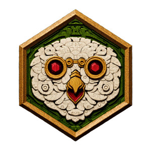 Stylized Owl Emblem Vinyl Car Decal Sticker – Waterproof & UV-Resistant 6.826666666666667" Stylized Owl Emblem Vinyl Car Decal Sticker – Waterproof & UV-Resistant 6.826666666666667"
