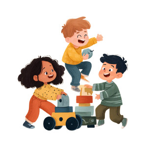 Happy Cartoon Kids V2 Vinyl Car Decal Sticker – Waterproof & UV-Resistant 6.826666666666667" Happy Cartoon Kids V2 Vinyl Car Decal Sticker – Waterproof & UV-Resistant 6.826666666666667"