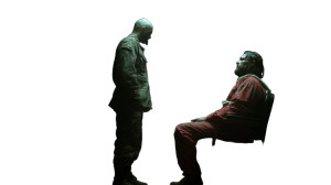 Interrogation Scene V3 Vinyl Car Decal Sticker – Waterproof & UV-Resistant 2.72"