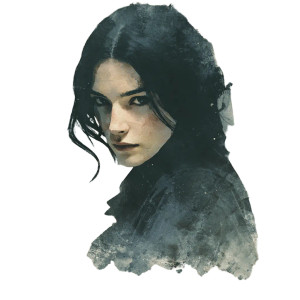 Shadar Kai Portrait Vinyl Car Decal Sticker – Waterproof & UV-Resistant 3.4133333333333336"