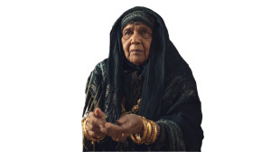 Elderly Artisan Abaya Vinyl Car Decal Sticker – Waterproof & UV-Resistant 5.4
