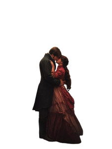 Victorian Love Embrace V3 Vinyl Car Decal Sticker – Waterproof & UV-Resistant 8.213333333333333"