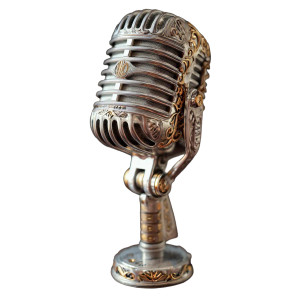 Handsome Mic Vinyl Car Decal Sticker – Waterproof & UV-Resistant 3.4133333333333336"