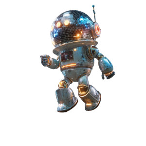 Disco Dancing Robot V2 Vinyl Car Decal Sticker – Waterproof & UV-Resistant 3.4133333333333336" Disco Dancing Robot V2 Vinyl Car Decal Sticker – Waterproof & UV-Resistant 3.4133333333333336"