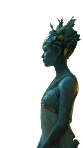 Ethereal Guardian Goddess Vinyl Car Decal Sticker – Waterproof & UV-Resistant 4.8533333333333335"