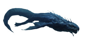 Deep-Sea Monster Vinyl Car Decal Sticker – Waterproof & UV-Resistant 2.72"