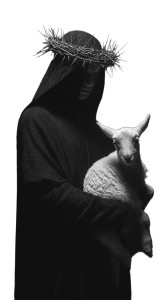 Hooded Figure Crowned Vinyl Car Decal Sticker – Waterproof & UV-Resistant 9.706666666666667"