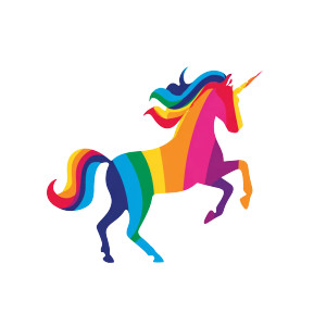 Rainbow Unicorn Logo Vinyl Car Decal Sticker – Waterproof & UV-Resistant 3.4133333333333336" Rainbow Unicorn Logo Vinyl Car Decal Sticker – Waterproof & UV-Resistant 3.4133333333333336"